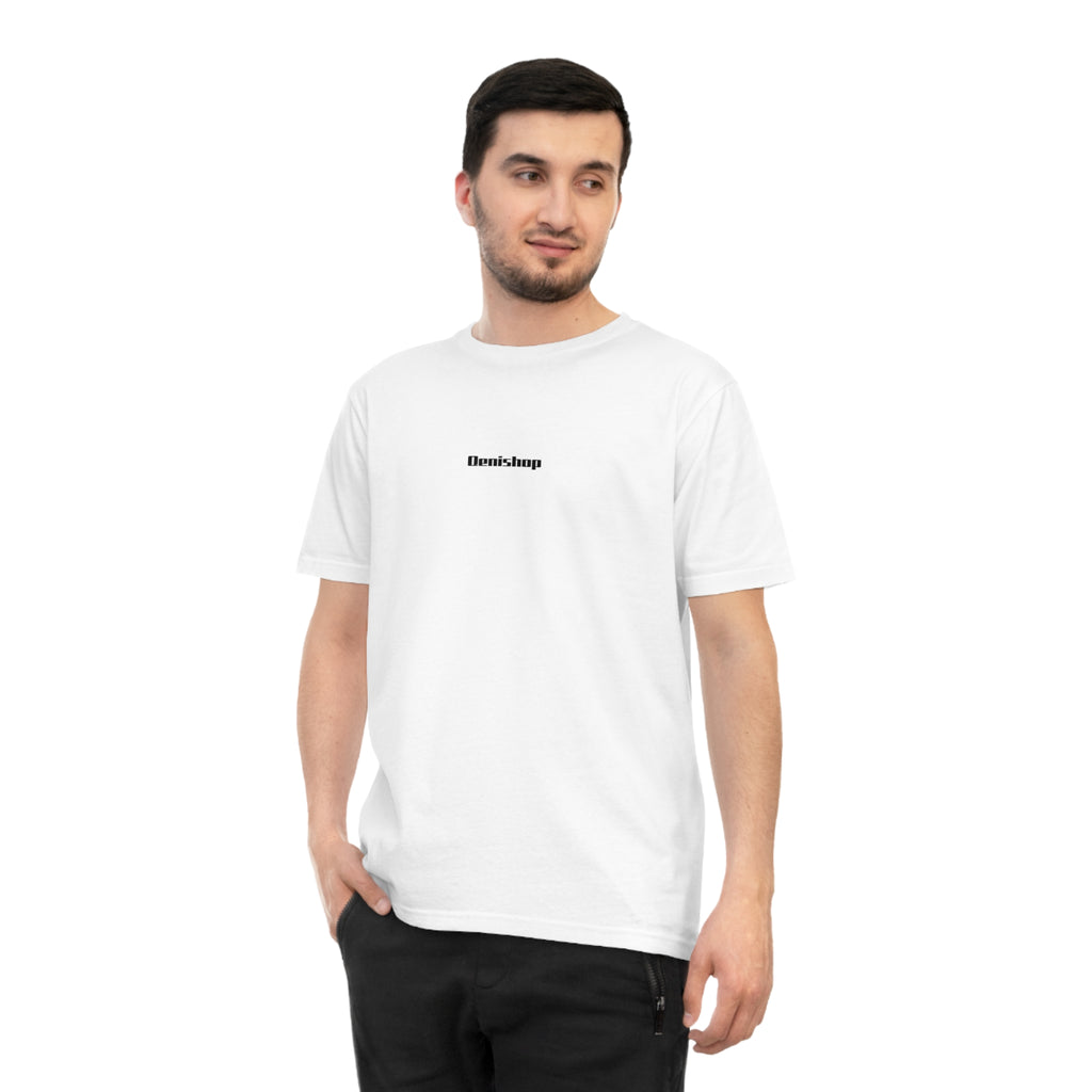 Minimalist 'Hemishop' Logo T-Shirt - Small Chest Print
