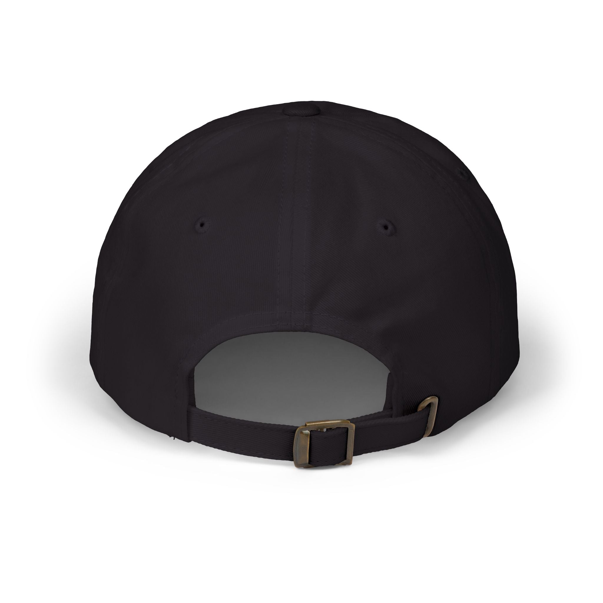 Wolf Circle Dad Cap — Embroidered Wolf Logo Baseball Hat