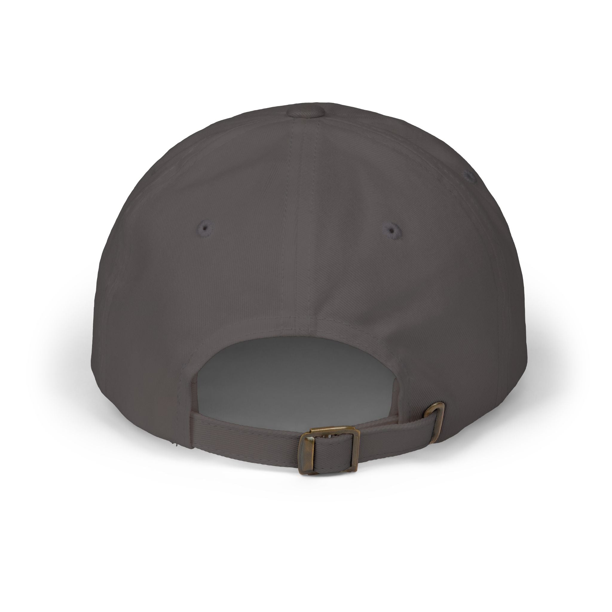 Wolf Circle Dad Cap — Embroidered Wolf Logo Baseball Hat
