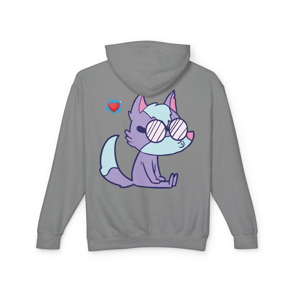 Wizard with Wolves Hoodie — Fantasy Mage Cloaked Ranger Sweatshirt
