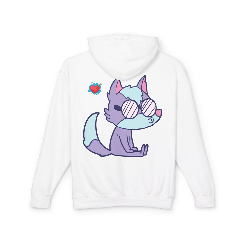Wizard with Wolves Hoodie — Fantasy Mage Cloaked Ranger Sweatshirt