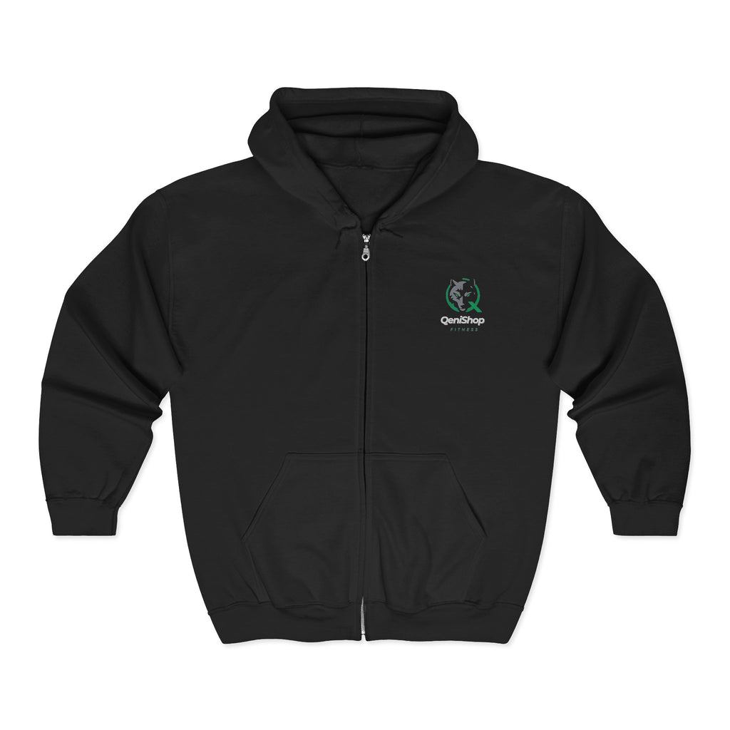 Bluza z kapturem zapinana na zamek