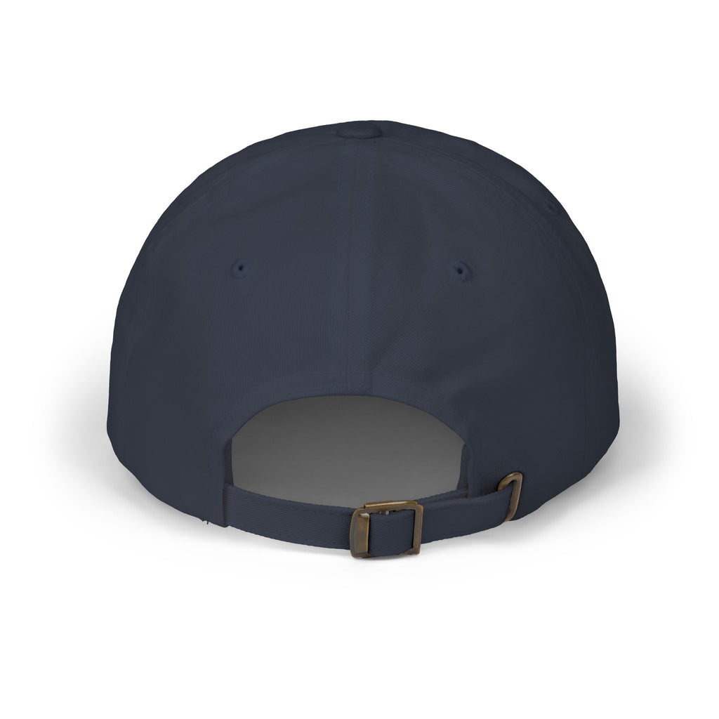Wolf Circle Dad Cap — Embroidered Wolf Logo Baseball Hat