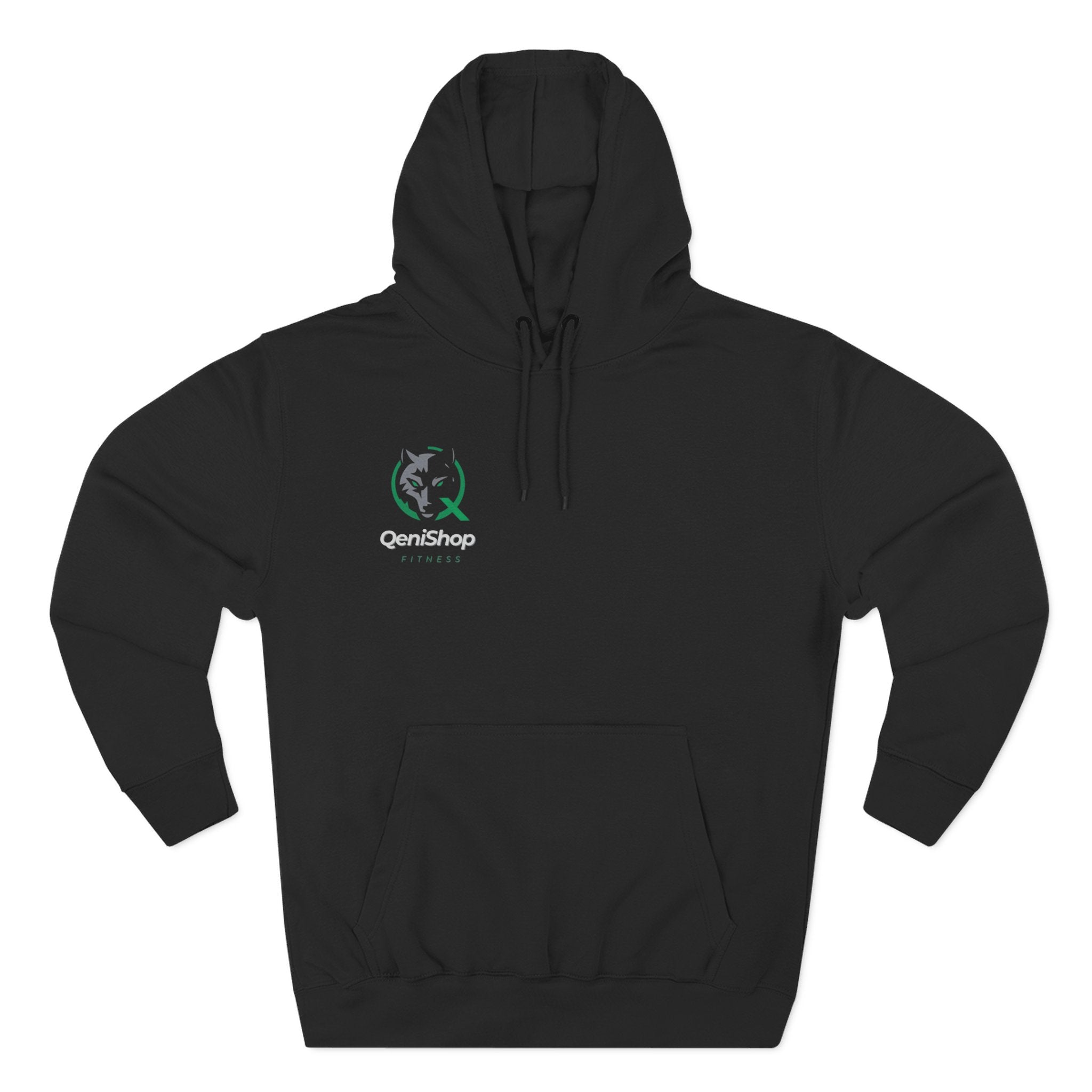 Three-Panel Fleece Hoodie